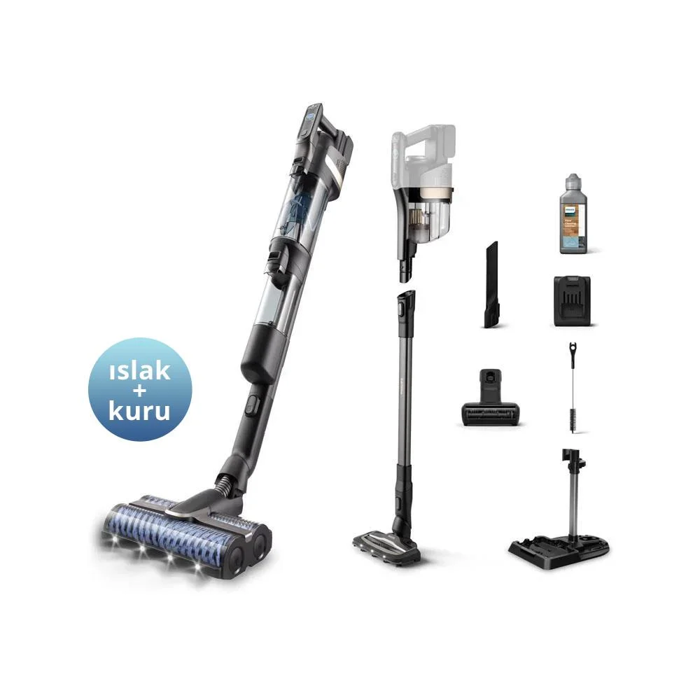 Philips XW9463/11 Aqua Trio 9000 Islak&Kuru Kablosuz Süpürge - Elektrikli Süpürgeler kategorisi